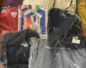 assorted clothes