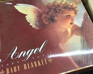 angel baby blanket