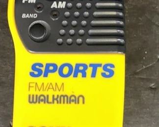 Sony Sports Walkman radio