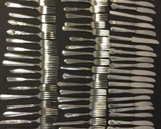 stainless steel silverware