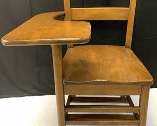 wood student desk