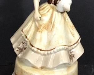 vintage woman music box