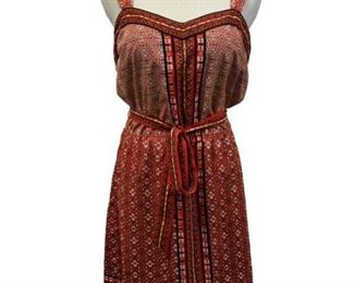 White House Black Market red dress