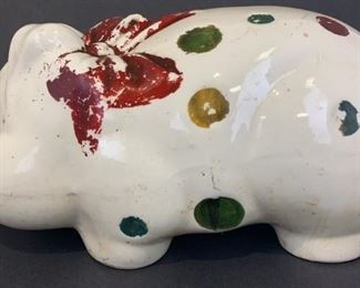 Large ceramic piggy bank
