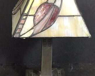 stained glass tealight lamp