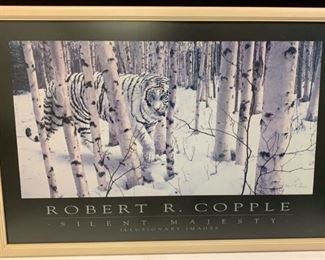 silent majesty framed print