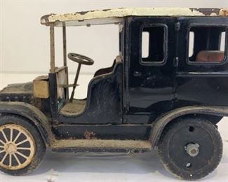 vintage metal car figurine