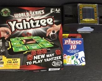 Yahtzee and games