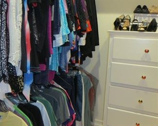 High end designer clothes some new with tags