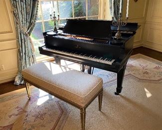 Steinway Piano with ebonized case