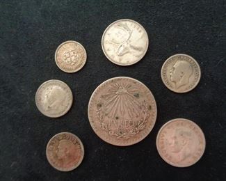 60+ Lots of coins!  1700's to modern coins! Silver sets, etc!
