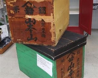 WWII JAPANESE SHIPPING CRATES