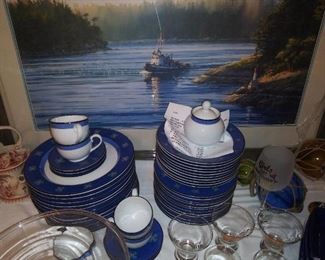 VINTAGE DANSK "9 PATCH" CHINA - 