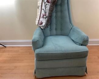 Baby Blue Vintage Chair