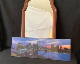 Mirror and Skyline Art