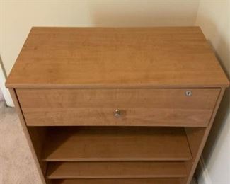 Wood Filing Cabinet