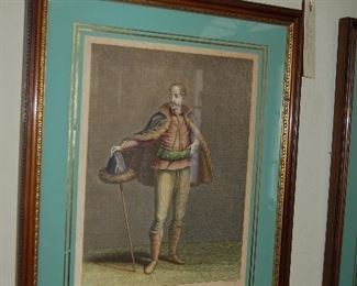 Hand-tinted theatrical prints