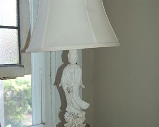 Carved lamp