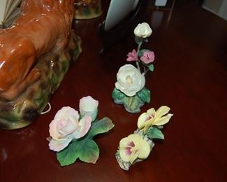 Porcelain flowers