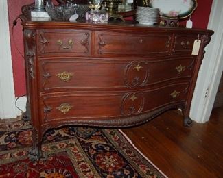 One of several antique chests