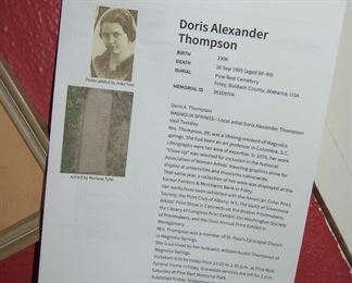 Alabamian Doris Alexander Thompson