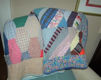 Hand-made quilts