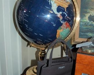 Globe and Kate Spade handbag