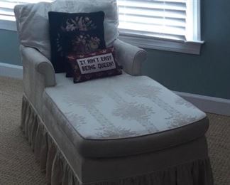 Fainting couch, front view