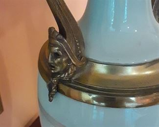 Alabaster Lamp detail