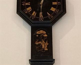 Large Black Wall Clock