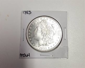 1883 Morgan Silver Dollar