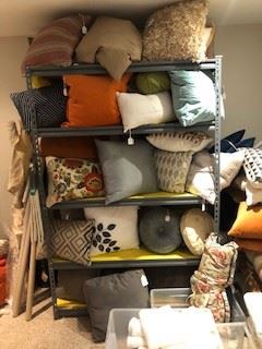Pillows used for staging.