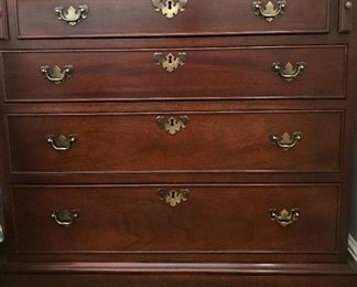 North Carolina, Craftique Furniture, was an industry leader for many years until it closed in 2012. Craftique made beautiful high-end mahogany furniture for 66 years. Their traditional designs with their heirloom-quality craftsmanship made Craftique Furniture quite desirable among the upper-class . Americans.