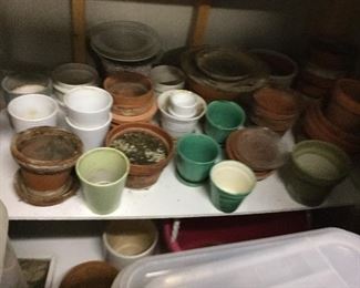 CLAY AND CERAMIC POTS