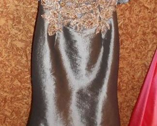 Beaded Gown front