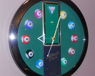 Billiards Clock