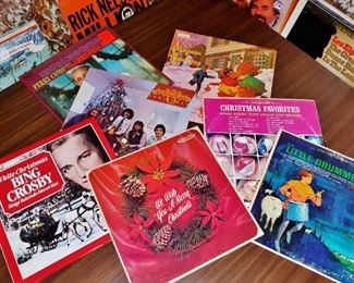 Vintage Christmas vinyl