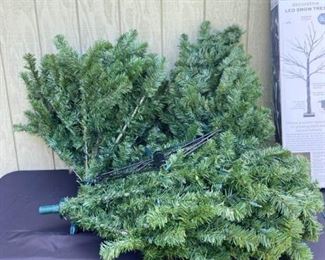6 Foot Plastic Christmas Tree