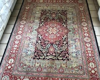 silk rug