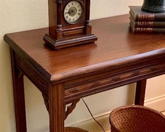 Walnut Table Clock