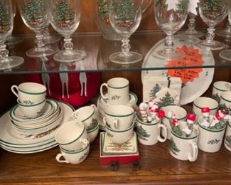 Spode Christmas Tree dishes