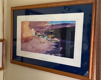 "JG7: Thunder from the Heavens" by Brian Bateman. Signed and numbered