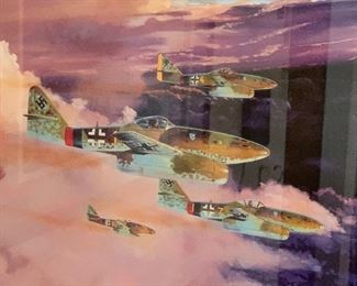 "JG7: Thunder from the Heavens" by Brian Bateman. Signed and numbered