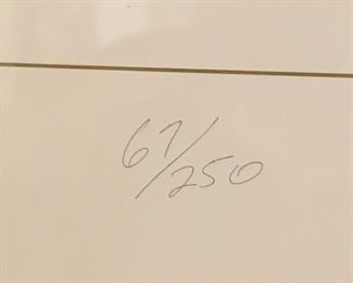 "JG7: Thunder from the Heavens" by Brian Bateman. Signed and numbered