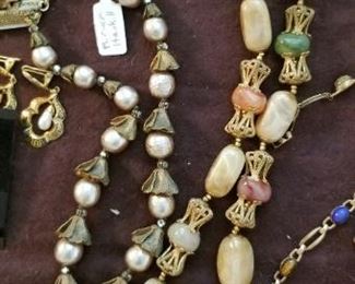 Miriam Haskell!! very nice pieces