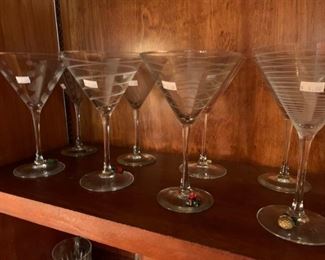 martini glasses