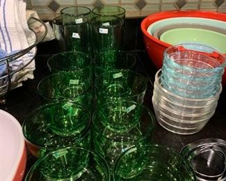 hand blown glasses