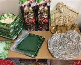 A few Christmas items