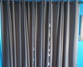 Assortment of Curtains and Window Treatments