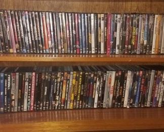 300+ DVD's